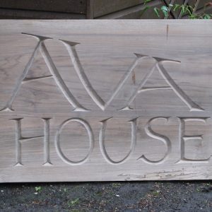 House sign for private clients
